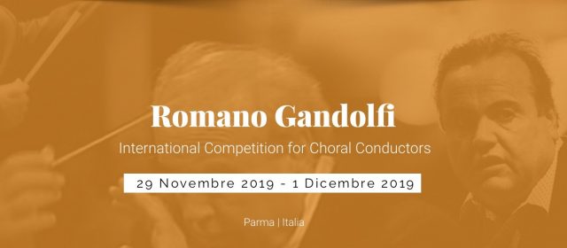 Ecco il primo Concorso Internazionale Direttori di Coro “Romano Gandolfi”